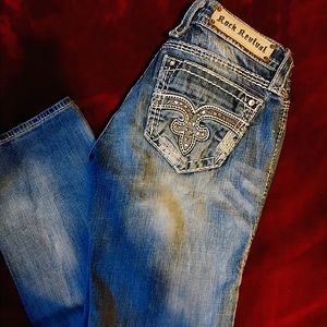 Women's Rock Revival Jeans Size 28